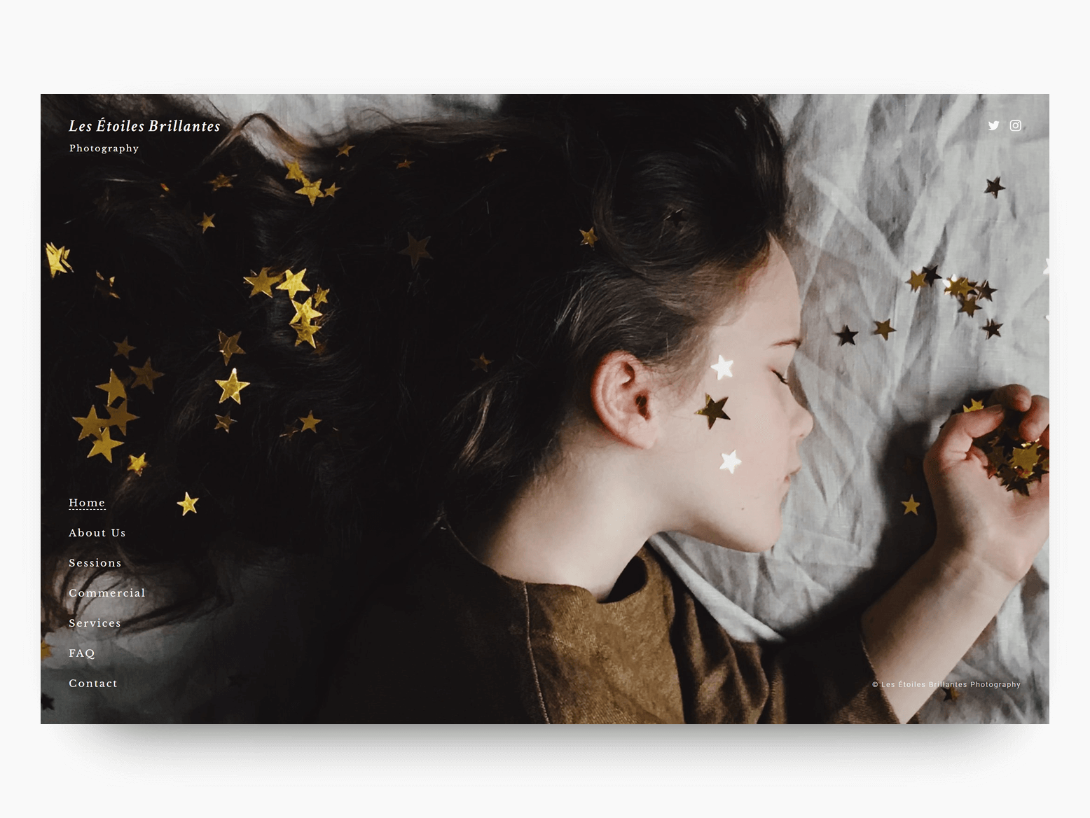 web design:Les Étoiles Brillantes